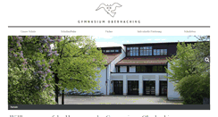 Desktop Screenshot of gymnasium-oberhaching.de