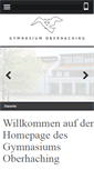 Mobile Screenshot of gymnasium-oberhaching.de